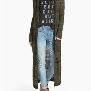 Sun & Shadow Olive Knit Cardigan